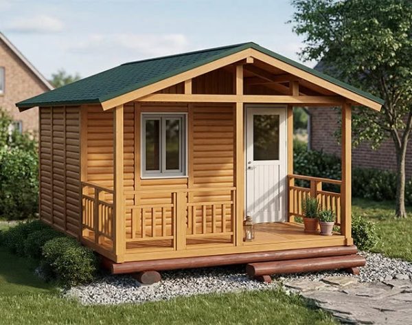Rumah Kayu Modular – Konsep Hunian Fleksibel dengan Konstruksi Modern